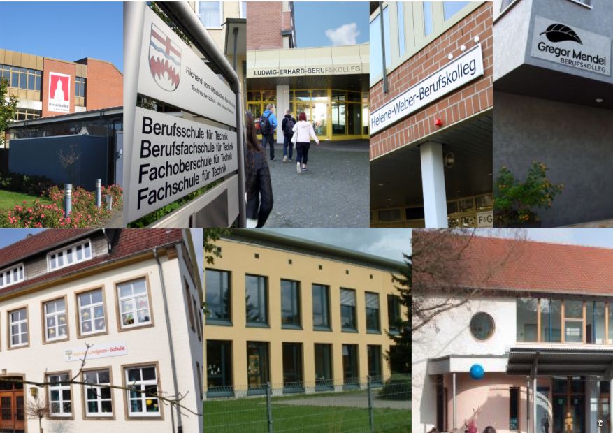Schulen in der Trägerschft des Kreises Paderborn
