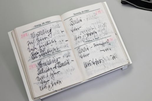 Taschenkalender von Heinrich Himmler ausgeliehen