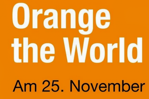 Orange the world! Wir sind dabei!