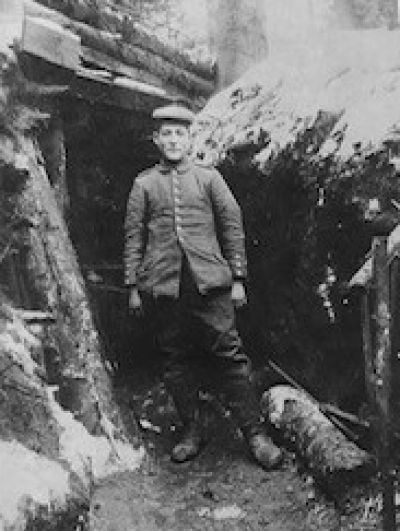 Wilhelm Schledorn als Soldat des Ersten Weltkriegs