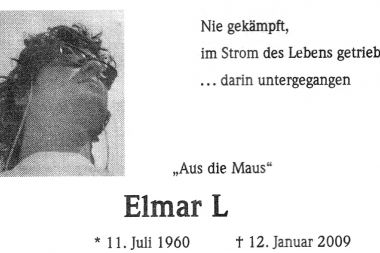 Ich mach mich vom Acker – Ungewöhnliche Todesanzeigen