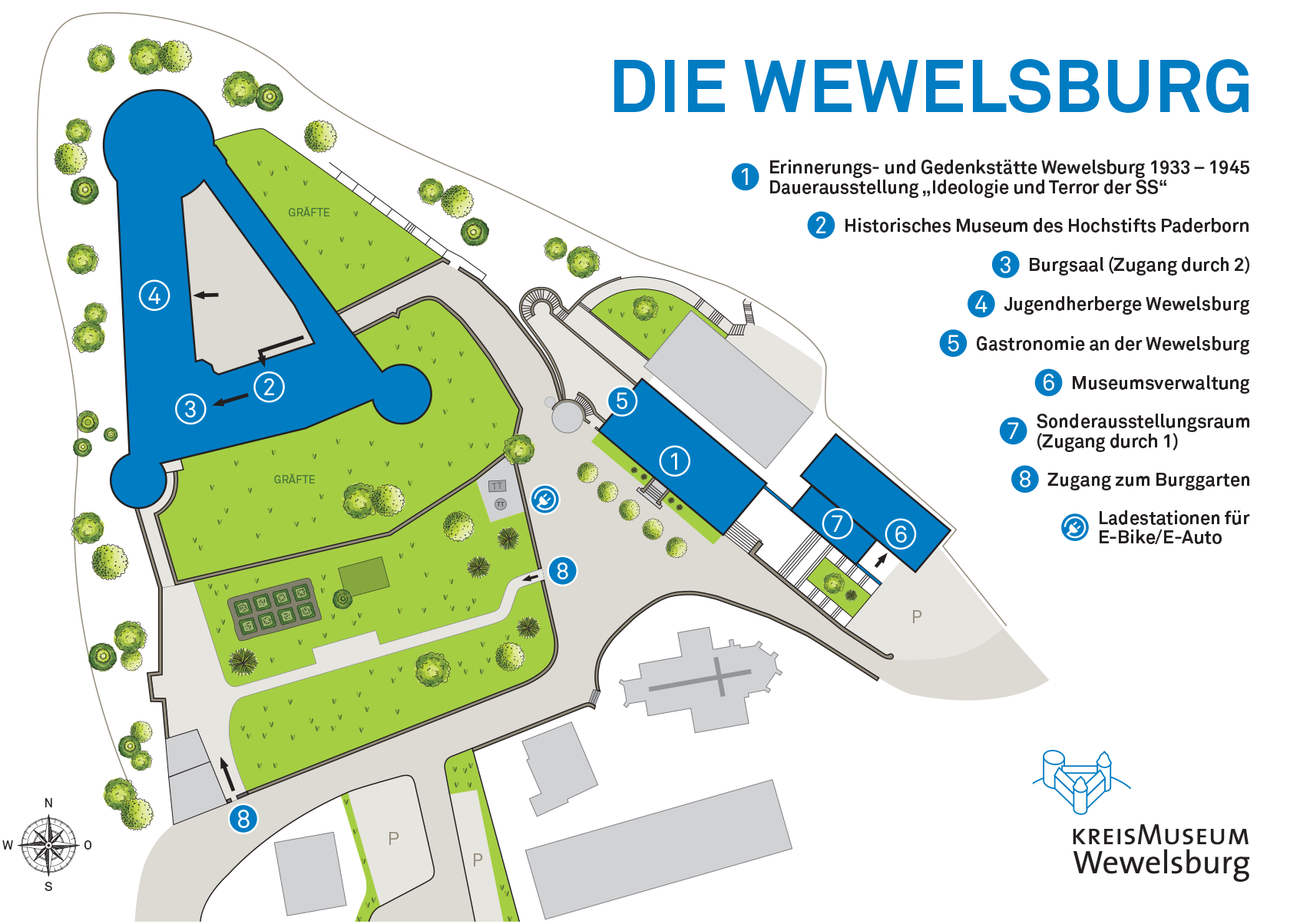 Lageplan Wewelsburg